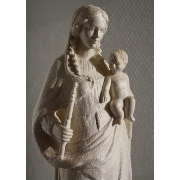 notre dame de vie statue sculpteur pierre vaucluse statue martin damay