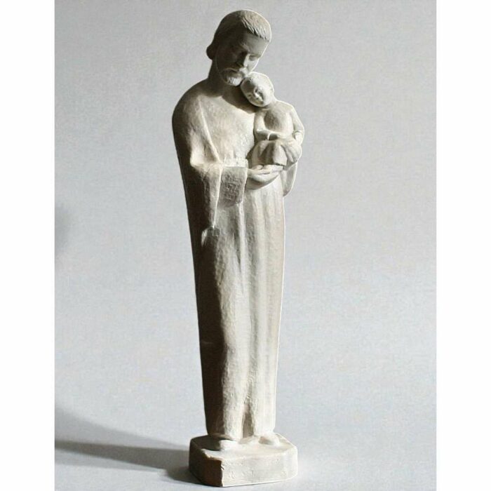 statue de saint joseph pierre sculpture pour exetrieur