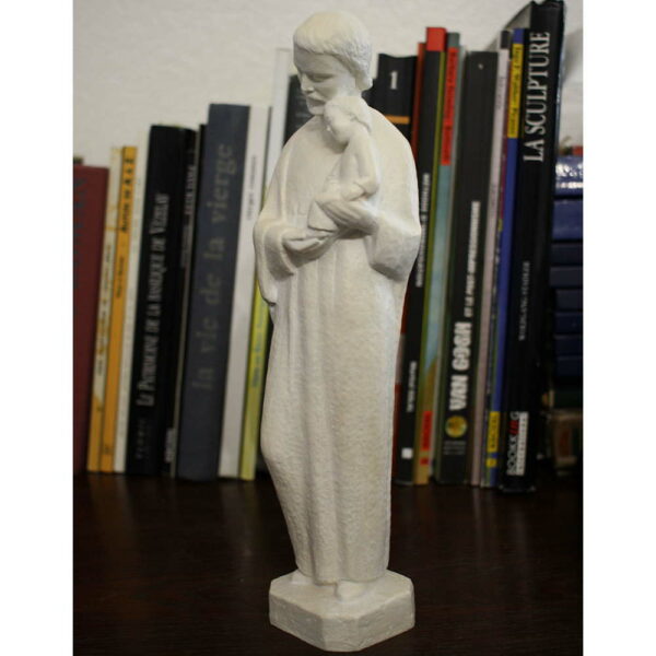 statue saint joseph josef statut image sint pierre exterieur niche