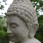 statue sculpture en pierre bouddha martin damay 2021