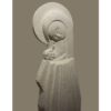 statue sculpture vierge en pierre exterieur pour eglise niche oratoire