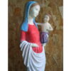 grande statue vierge marie eglise sculpture peinte image photo belle