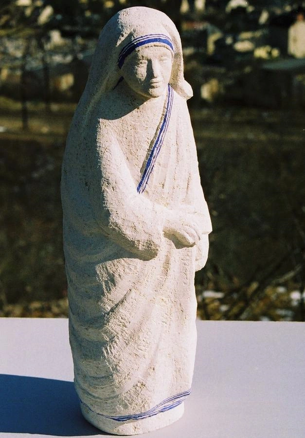 statue saints sculpture pierre naturelle martin damay sculpteur