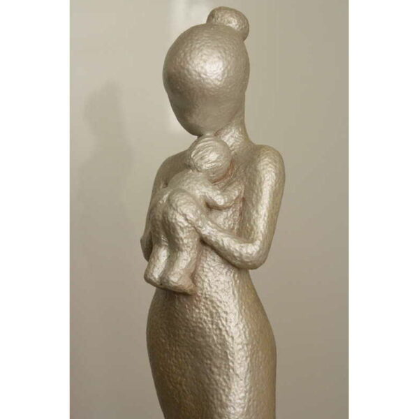 sculpture statue vierge mere maternité tendresse martin damay pierre