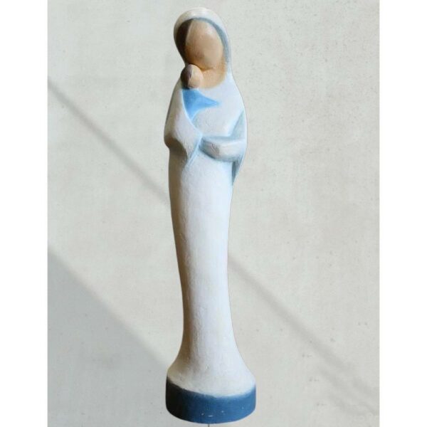 statue de vierge de tendresse marie de bethleem sculpture oratoire