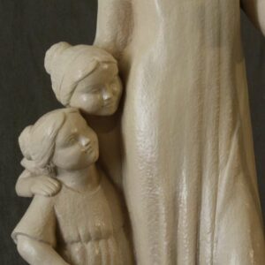 sainte angele merici statue uzès pierre sculpture martin damay