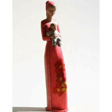 Vierge à l’Enfant -Sculpture religieuse contemporaine