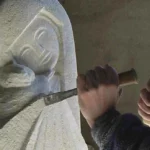 statue en pierre sculptee sculpture naturelle martin damay romenay