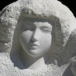 visage sculpture statue pierre martin damay