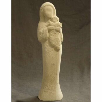 Statue de Vierge-Marie portant l’enfant
