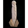 statut vierge marie pierre sculture moderne image photo art sacré