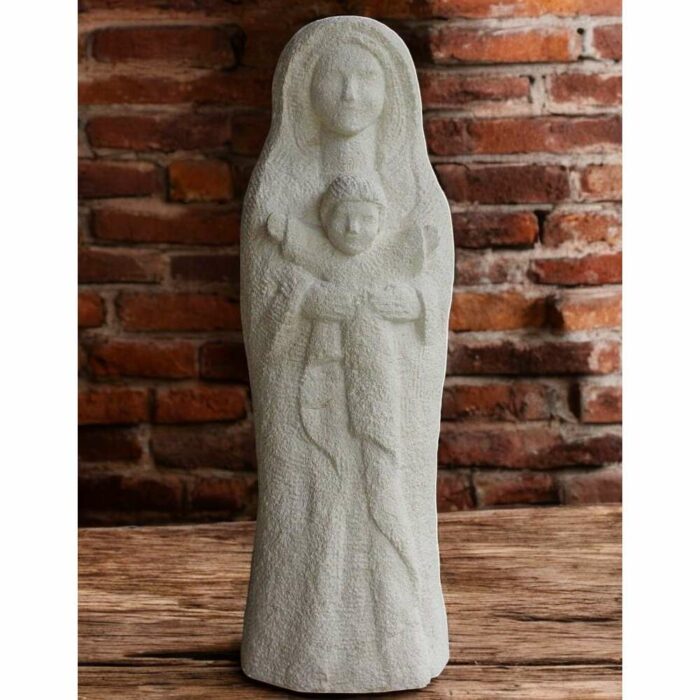 vierge pierre debout veritable marie image statue statut