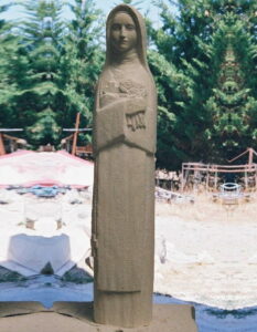 statue de saint en pierre creation sculpture pour eglises chapelles oratoire