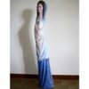 statue vierge à l'enfant en bois coloré pour chapelle église sculpture