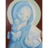 peinture vierge marie avec l'enfant tableau