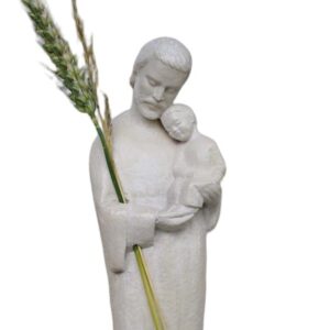 statue sculpture saint joseph statut josef martin damay bethleem