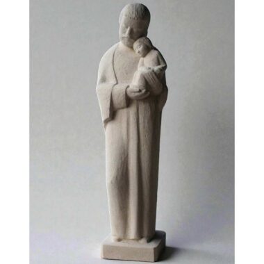 Statue de saint Joseph en pierre et sur mesures