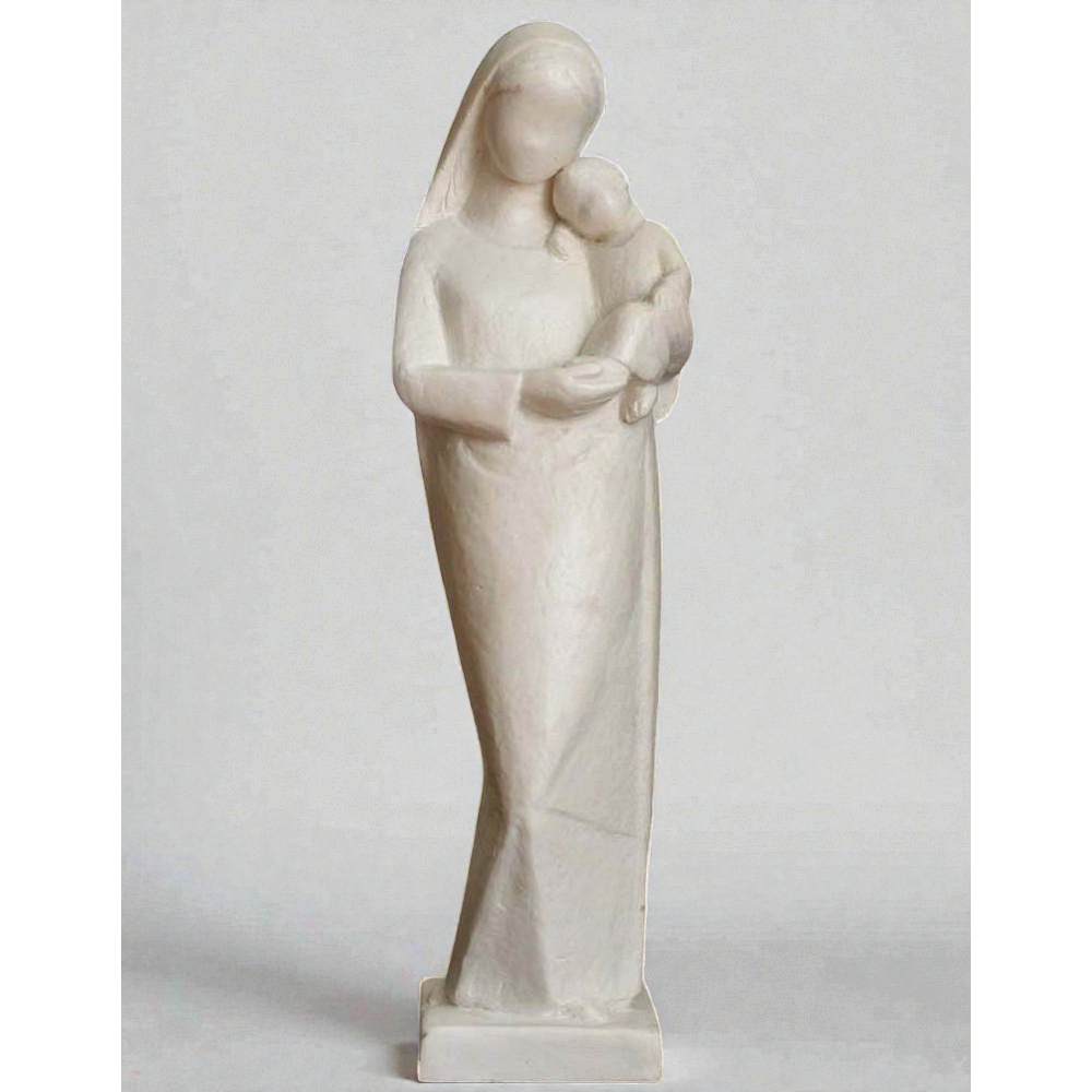statuette de vierge de tendresse ton pierre martin damay