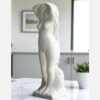 sculpture statue femme nue pierre veritable exterieur