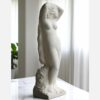 sculpture statue femme nue pierre veritable