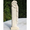 statue vierge marie tendresse pierre exterieur image photo