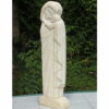 statue vierge marie tendresse pierre exterieur image photo