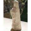 vierge en pierre style contemporain mineral
