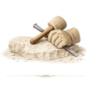 savoir faire traditionnel artisanal en pierres sculture