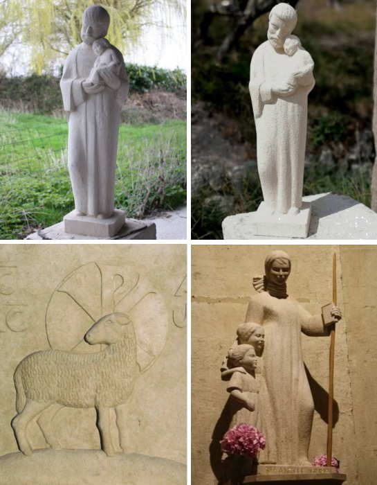 sculpteur statues statut sculteur pierres lyon macon chalon