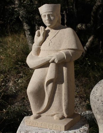 statue sculptee pierre naturelle martin damay