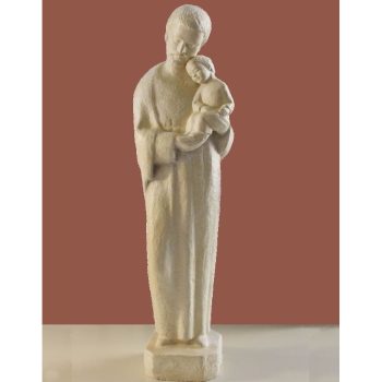 statue saint joseph sculpture martin damay sculpteur