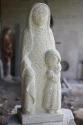 statue de sainte anne en pierre naturelle sculture statut