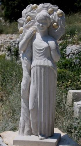 Statue en pierre pour un jardin