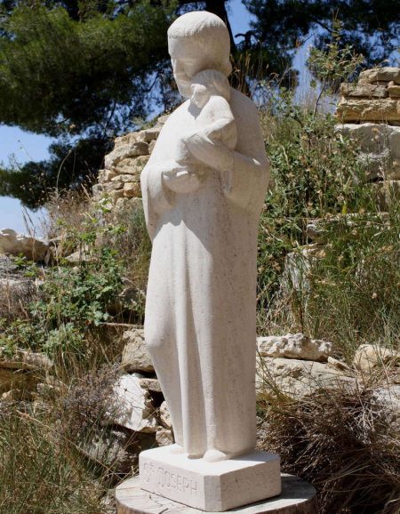 statue saint joseph guyane josef pierre exterieur