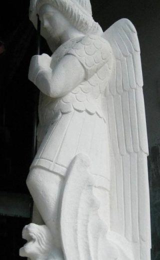 statue sculpture en pierre naturelle martin damay 2021