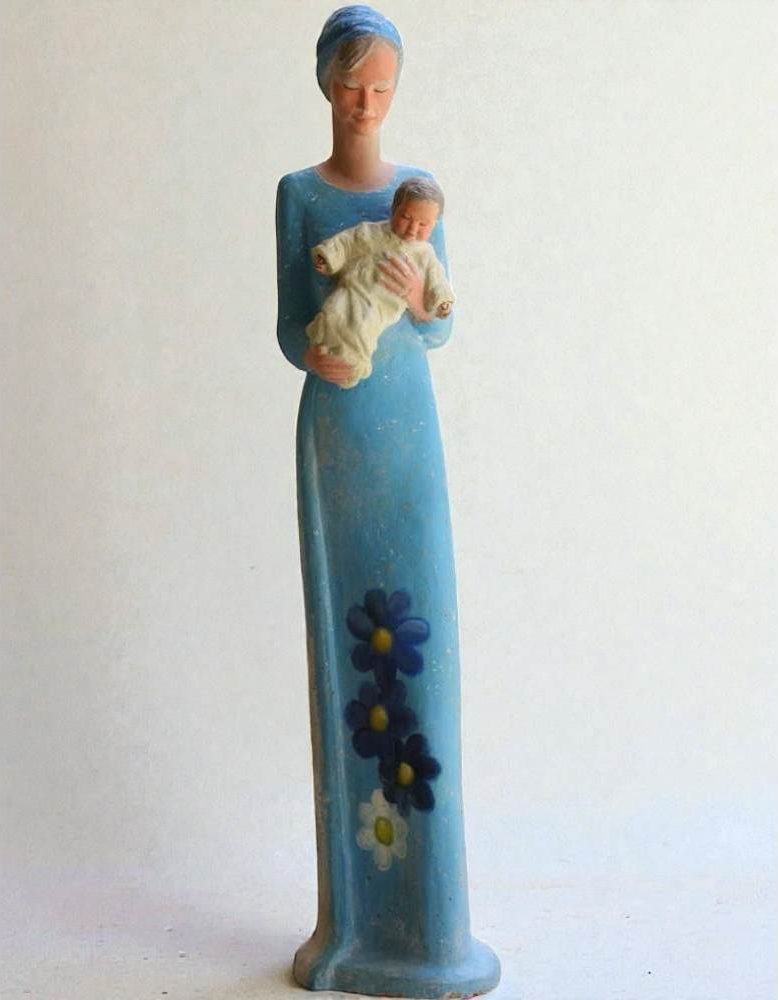 statue vierge marie religieux art sacré scupture exterieur images