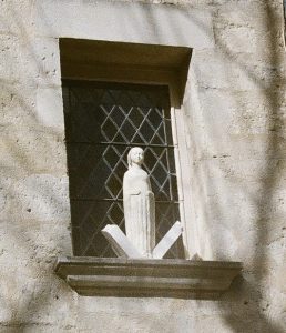 vierge à l'enfant statue unique sculpture marie