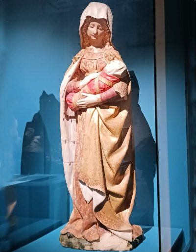 histoire vierge marie representation images autun