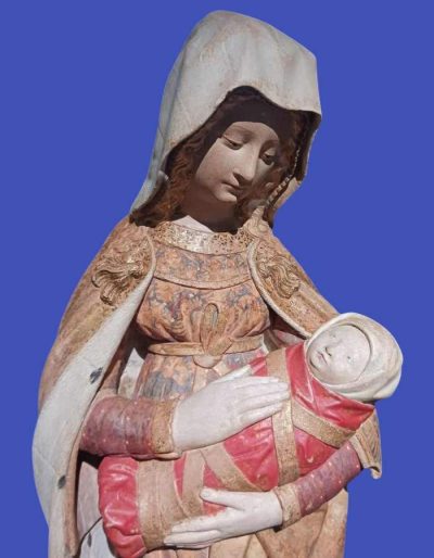 histoire vierge marie representation images autun
