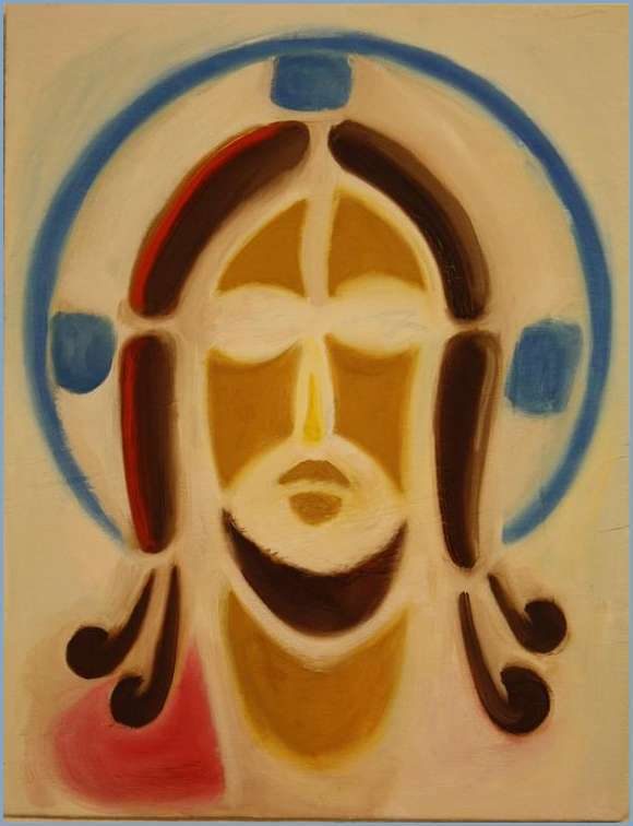sculpture christ sculpte pierre naturelle martin damay